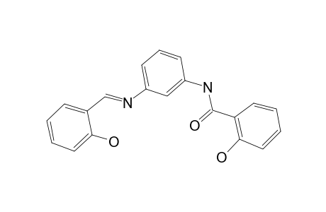 N1-[3-[(2-hydroxybenzylidene)amino]phenyl]-2-hydroxybenzamide