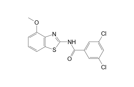 3,5-Dichloro-N-(4-methoxy-1,3-benzothiazol-2-yl)benzamide