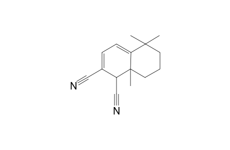 1,2-NAPHTHALENEDICARBONITRILE, 1,5,6,7,8,8A-HEXAHYDRO-5,5,8A-TRIMETHYL-