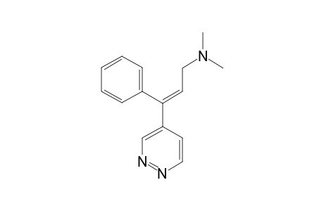 (E)-N,N-dimethyl-1-(pyridazin-4'-yl)-1-phenyl-3-aminoprop-1-ene