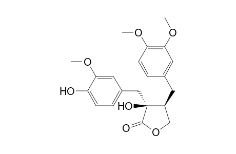 (-)-TRACHELOGENIN