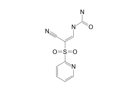 (E)-1-[2-CYANO-2-(PYRIDIN-2-YL-SULFONYL)-VINYL]-UREA