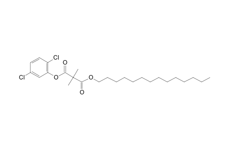 Dimethylmalonic acid, 2,5-dichlorophenyl tetradecyl ester