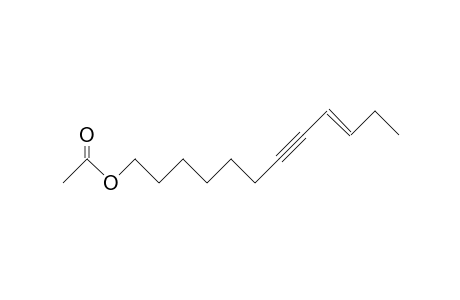 trans-9-Dodecen-7-yn-1-ol acetate