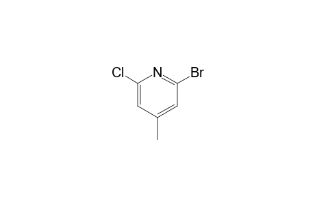 2-Bromo-6-chloro-4-methylpyridine