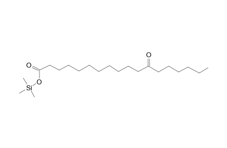 12-Oxooctadecanoate, tms derivative