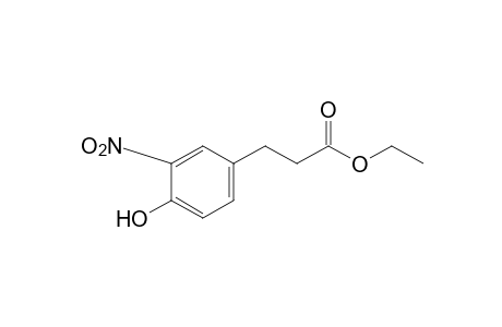 4-Hydroxy-3-nitrocinnamic acid, ethyl ester