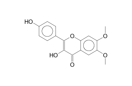 HORTENSIN;4'-HYDROXY-6,7-DIMETHOXYFLAVONOL