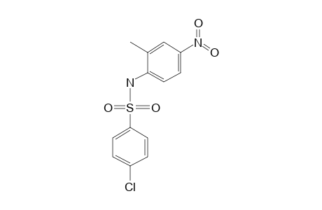 4-Chloro-N-(2-methyl-4-nitrophenyl)-benzenesulfonamide