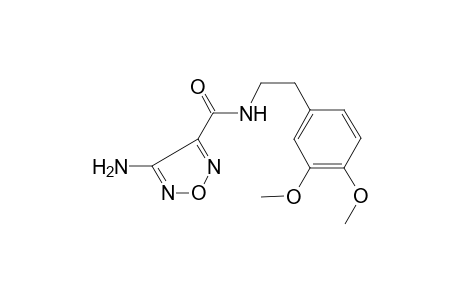 1,2,5-oxadiazole-3-carboxamide, 4-amino-N-[2-(3,4-dimethoxyphenyl)ethyl]-
