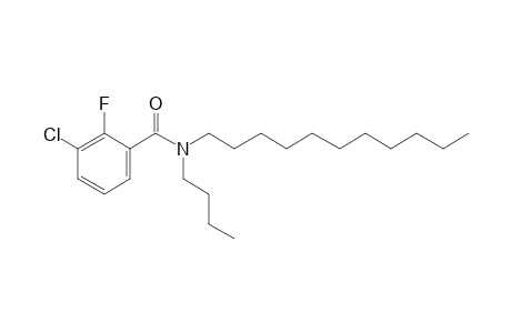 Benzamide, 3-chloro-2-fluoro-N-butyl-N-undecyl-