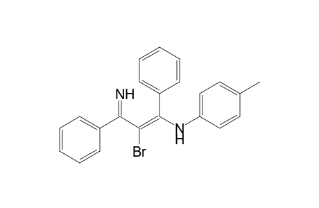 Benzenemethanamine, .alpha.-(1-bromo-2-imino-2-phenylethylidene)-N-(4-methylphenyl)-