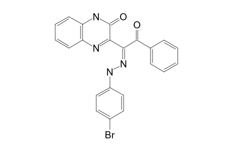 3-{[.alpha.-(p-bromophenyl)hydrazono]benzoylmethyl}-quinoxalin-2(1H)-one