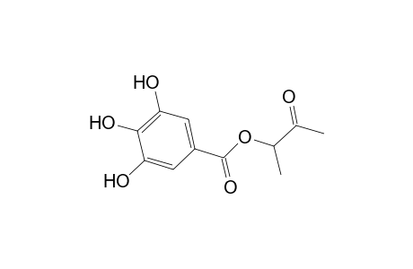 Benzoic acid, 3,4,5-trihydroxy-, 1-methyl-2-oxopropyl ester