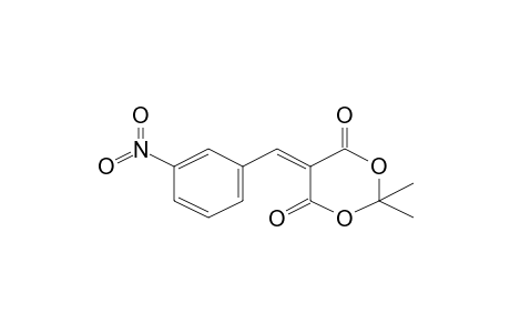 2,2-Dimethyl-5-(3-nitrobenzylidene)-1,3-dioxane-4,6-dione