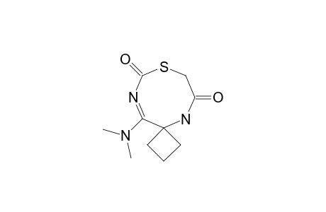 11-(DIMETHYLAMINO)-8-THIA-5,10-DIAZASPIRO-[3.7]-UNDEC-10-EN-6,9-DIONE