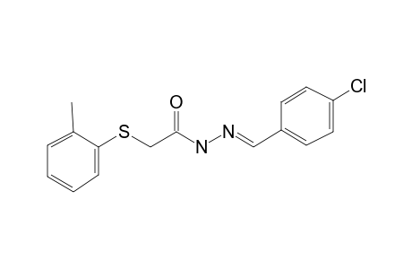 o-Tolylsulfanyl-acetic acid (4-chloro-benzylidene)-hydrazide