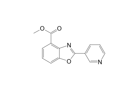 2-(3-pyridinyl)-1,3-benzoxazole-4-carboxylic acid methyl ester