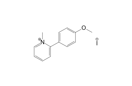 2-(p-methoxyphenyl)-1-methylpyridinium iodide