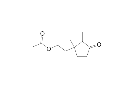 (E)-[2-(1,2-DIMETHYL-3-OXOPENTENYL)-ETHYL]-ACETATE