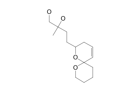 4-(1,7-DIOXASPIRA-[5.5]-UNDEC-4-EN-2-YL)-2-METHYL-BUTAN-1,2-DIOL;DIASTEREOMER-#1