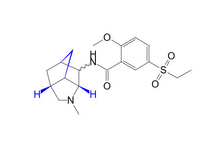 5-(ethylsulfonyl)-N-(1-methyloctahydro-3,5-methanocyclopenta[b]pyrrol-6-yl)-o-anisamide