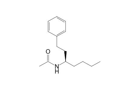 (R)-N-Acetyl-3-amino-1-phenylheptane