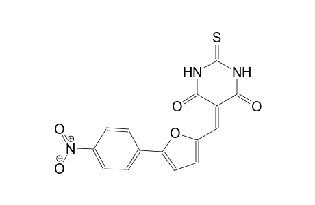 5-{[5-(4-nitrophenyl)-2-furyl]methylene}-2-thioxodihydro-4,6(1H,5H)-pyrimidinedione