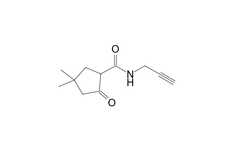 2-keto-4,4-dimethyl-N-propargyl-cyclopentanecarboxamide