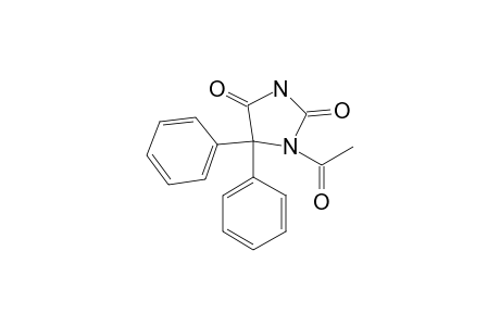 1-acetyl-5,5-diphenylhydantoin