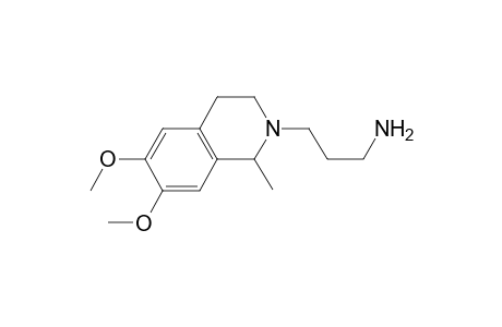 3-(6,7-Dimethoxy-1-methyl-3,4-dihydro-2(1H)-isoquinolinyl)-1-propanamine