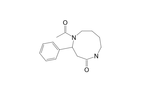 5-Acetyl-4-phenyl-1,5-diazacyclononan-2-one