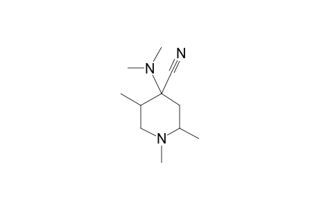 4-Dimethylamino-4-cyano-1,2,5-trimethylpiperidine