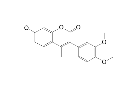 3-(3,4-Dimethoxyphenyl)-7-hydroxy-4-methylchromen-2-one