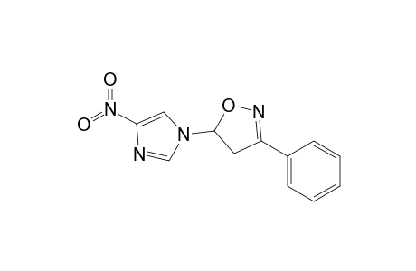 5-(4-Nitroimidazol-1-yl)-3-phenyl-4,5-dihydroisoxazole