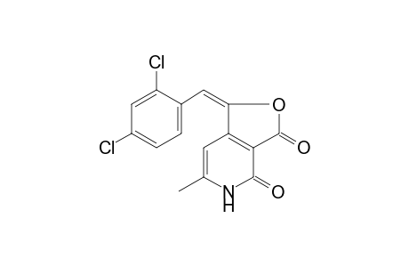 1-(2,4-Dichlorobenzylidene)-6-methyl-1H,5H-furo[3,4-c]pyridine-3,4-dione