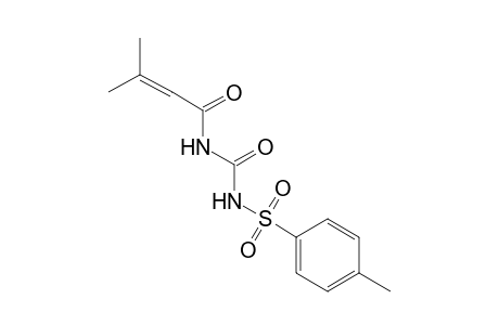 1-(3-methylcrotonoyl)-3-(p-tolylsulfonyl)urea