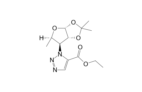 3-[(3aR,5R,6S,6aR)-2,2,5-trimethyl-3a,5,6,6a-tetrahydrofuro[4,5-d][1,3]dioxol-6-yl]triazole-4-carboxylic acid ethyl ester