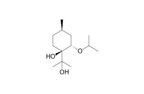 (1S,2S,4R)-1-(2-hydroxypropan-2-yl)-4-methyl-2-propan-2-yloxy-1-cyclohexanol