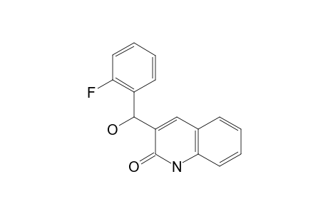 3-(ALPHA-HYDROXY-2-FLUOROBENZYL)-2-(1H)-QUINOLINONE