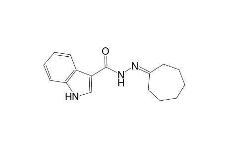 N'-cycloheptylidene-1H-indole-3-carbohydrazide