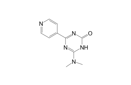 4-(Dimethylamino)-6-(4-pyridinyl)-1,3,5-triazin-2(3H)-one