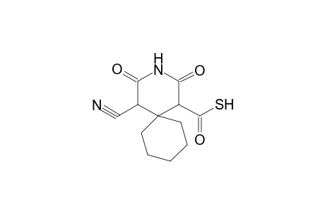 5-Cyano-2,4-dioxo-3-aza-spiro[5.5]undecane-1-carbothioic acid