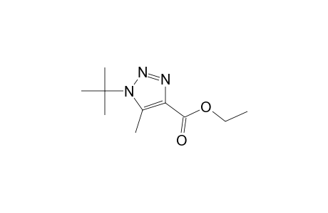 1-tert-Butyl-5-methyl-4-triazolecarboxylic acid ethyl ester