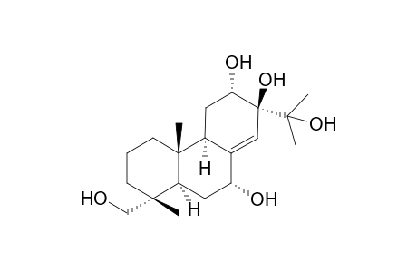 abiet-8(14)-en-7.alpha.,12.alpha.,13.beta.,15,18-pentaol