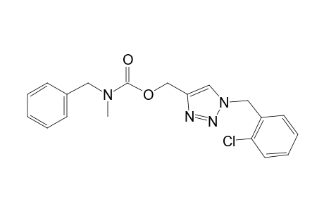 [1-(2-Chlorobenzyl)-1H-1,2,3-triazol-4-yl]methyl benzyl(methyl)carbamate