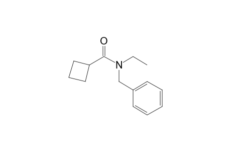 Cyclobutanecarboxamide, N-benzyl-N-ethyl-