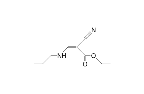 3Z-Propylamino-2-cyano-propenoic acid, ethyl ester