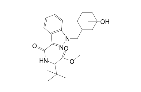 MDMB-CHMINACA-M (HO-) isomer 1 MS2