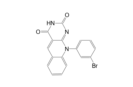 pyrimido[4,5-b]quinoline-2,4(3H,10H)-dione, 10-(3-bromophenyl)-